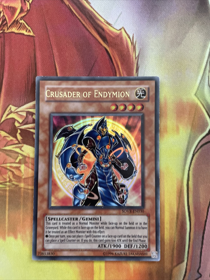 SOVR-EN030 Yugioh Crusader Of Endymion ULTRA RARE LP
