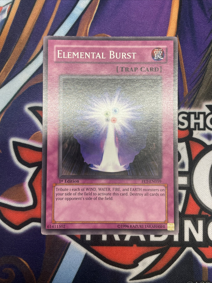 Yugioh Elemental Burst FET-EN059 Common 1st Edition NM/VLP See pics!