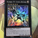 MP15-EN188 - NUMBER 39: UTOPIA BEYOND - Super Rare 1st Edition Yugioh