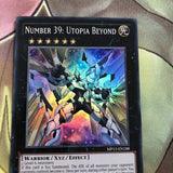 MP15-EN188 - NUMBER 39: UTOPIA BEYOND - Super Rare 1st Edition Yugioh