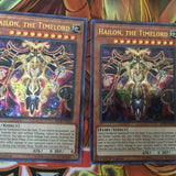 BLRR-EN022 YUGIOH CARD - 3 X HAILON, THE TIMELORD ULTRA YUGIOH
