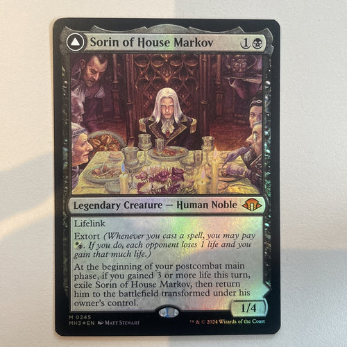 Sorin Of House Markov - Modern Horizions 3 FOIL Excellent Magic MTG