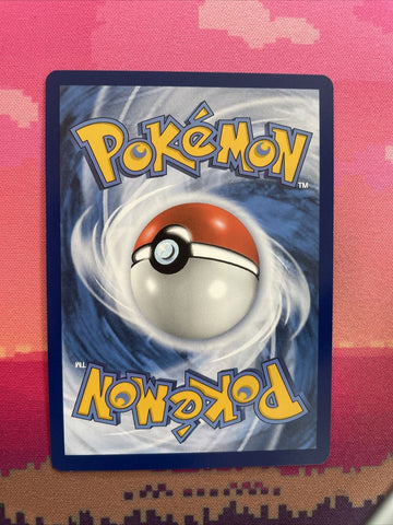 Pokemon Card Brute Bonnet Cosmo Holo Paradox Rift 123/182 Near Mint (back)