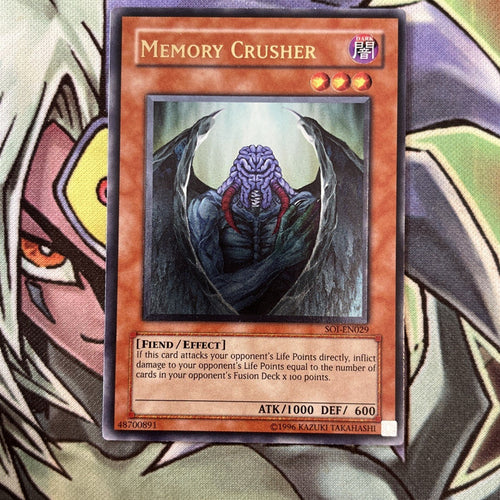 SOI-EN029 Memory Crusher Ultimate Rare Unlimited Edition NM Yugioh Card