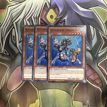 OP14-EN013 x3 Atlantean Dragoons Common Excellent Condition Yugioh