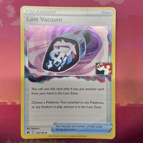 Pokemon Card Lost Vacuum Prize Pack Cosmo Holo 135/159 Near Mint