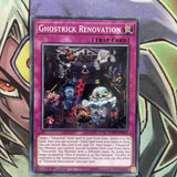 EXFO-EN074 Ghostrick Renovation Common 1st Edition NM Yugioh Card