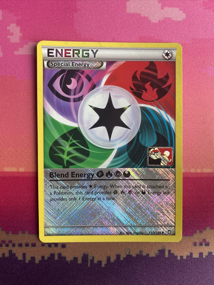 Pokemon Card Blend Energy Dragons Exalted Crosshatch 117/124 Near Mint