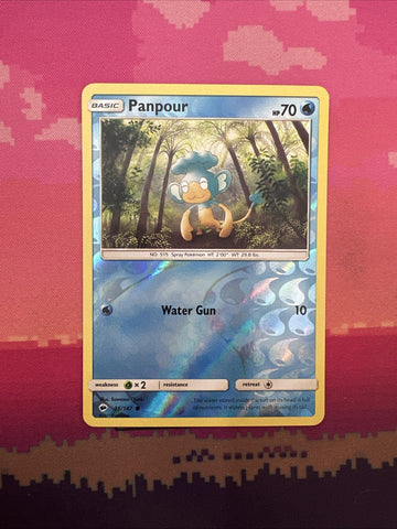 Pokemon Card Panpour Burning Shadows Reverse Holo 36/147 NM