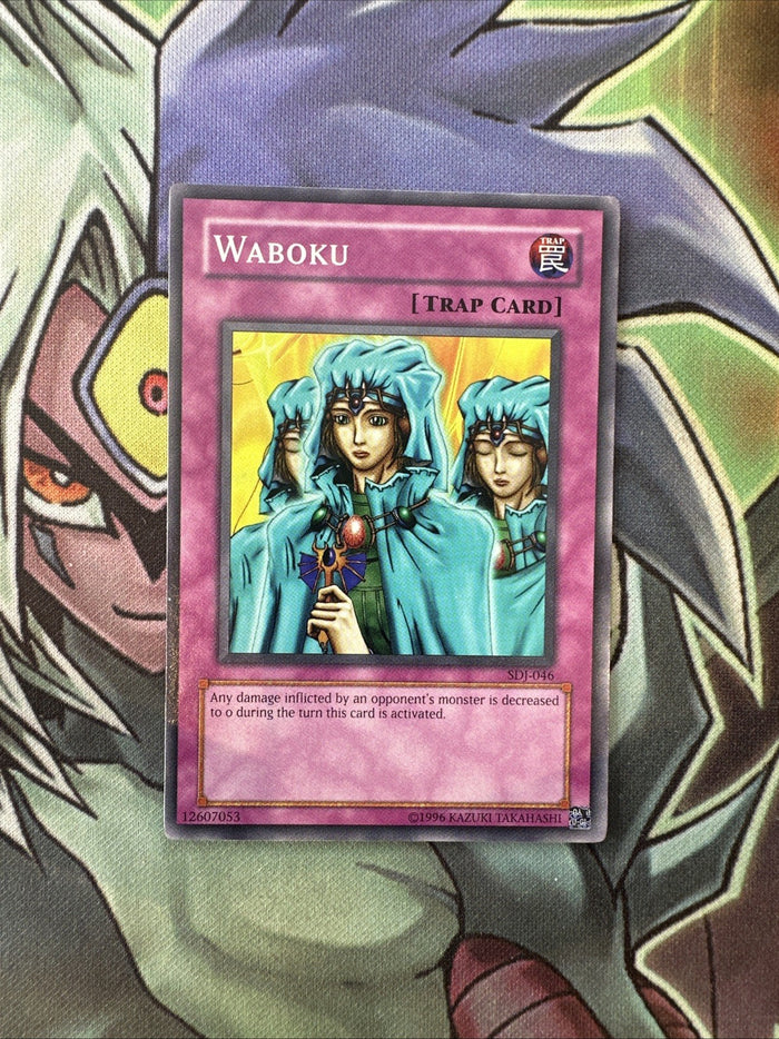 SDJ-046 Waboku Common Unlimited Edition NM Yugioh Card