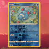 Pokemon Card Marill Fusion Strike Reverse Holo 058/264 Near Mint