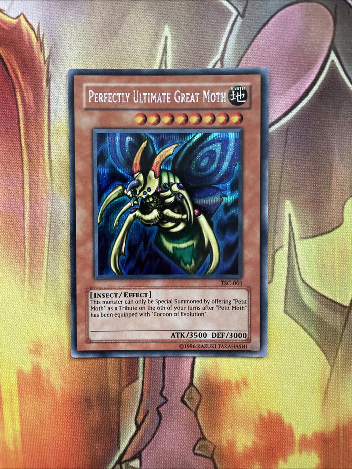 TSC 001 Yugioh Perfectly Ultimate Great Moth NM Unl Prismatic Rare