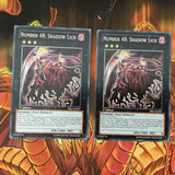 PRIO-EN0971st Edition 3x Number 48: Shadow Lich  Common YuGiOh Cards