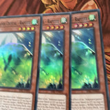 SESL-EN005 ADAMANCIPATOR CRYSTAL - RAPTITE YUGIOH CARDS X3