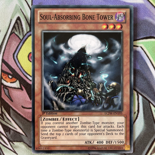 LCJW-EN195 Soul-Absorbing Bone Tower Common 1st Edition Near Mint Yugioh Card