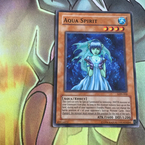 LON-068 / DB2 Aqua Spirit Common Yugioh! UNLIMITED ED