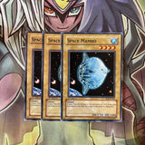 SD4-EN004 x3 Space Mambo Common Excellent Condition Yugioh