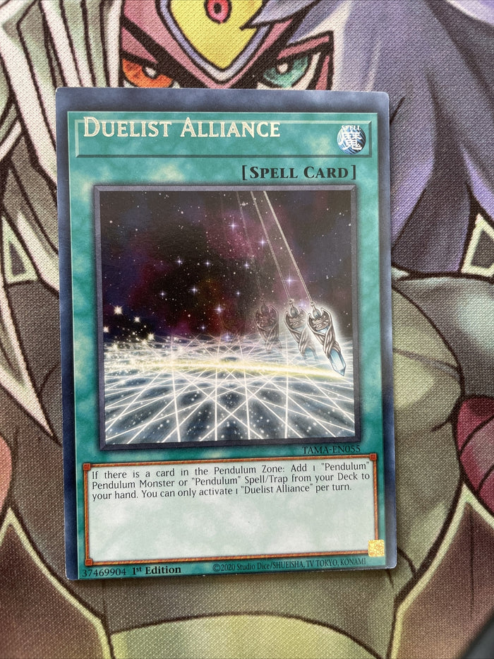 TAMA-EN055 Duelist Alliance Rare 1st Edition NM Yugioh Card MISPRINT