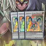 HSRD-EN043 x3 Stardust Spark Dragon Super Rare Excellent Condition Yugioh