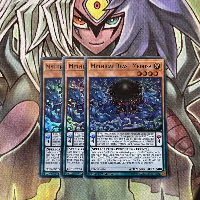 EXFO-EN024 x3 Super Rare Excellent Condition Yugioh