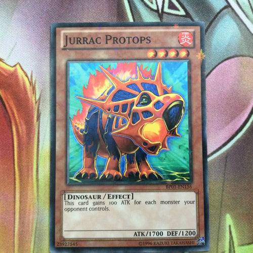 BP01-EN156 Jurrac Protops Starfoil Yugioh Card Near Mint
