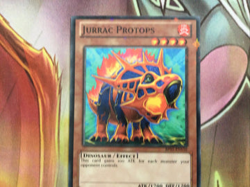 BP01-EN156 Jurrac Protops Starfoil Yugioh Card Near Mint (back)