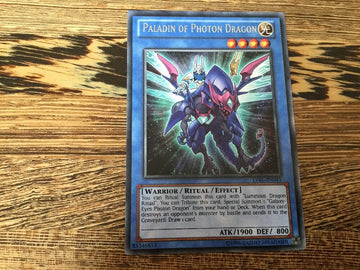 LVAL-EN045 Yugioh Rare Paladin Of Photon Dragon 1st Edition (NM)