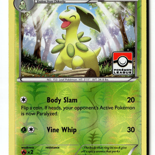Pokemon Card Bayleef - Pokemon League Reverse Holo LP Cards 002/122