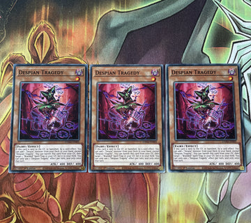 DAMA-EN005 3X Yugioh Despian Tragedy Common 1st Edition NM PLAYSET