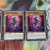 DAMA-EN005 3X Yugioh Despian Tragedy Common 1st Edition NM PLAYSET