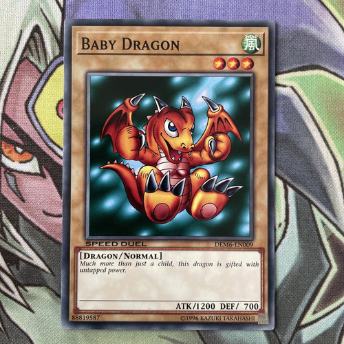 DEM6-EN009 Baby Dragon Common Unlimited Edition NM Yugioh Card
