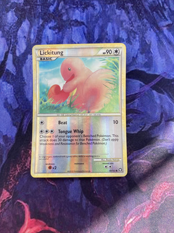 Pokemon Card Lickitung Triumphant Reverse Holo 66/102 Near Mint