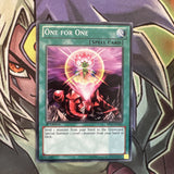 SP13-EN050 One For One Common 1st Edition NM Yugioh Card