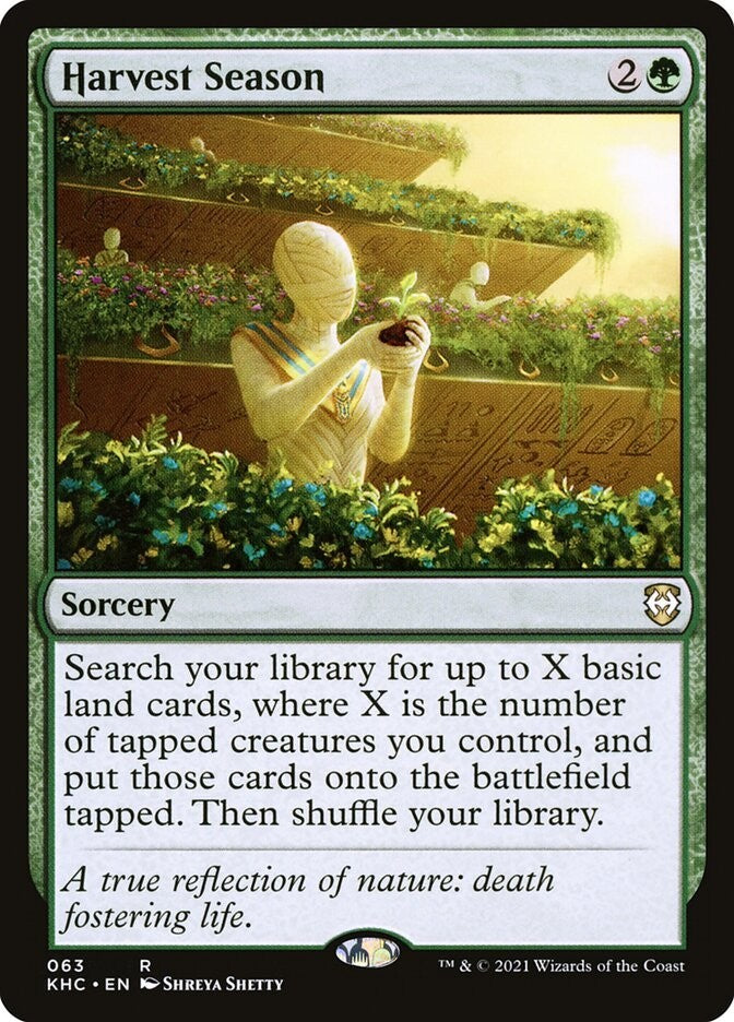 Harvest Season Kaldheim Excellent Magic MTG