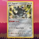 Pokemon Card Aggron Darkness Ablaze Holo Rare 123/189 NM