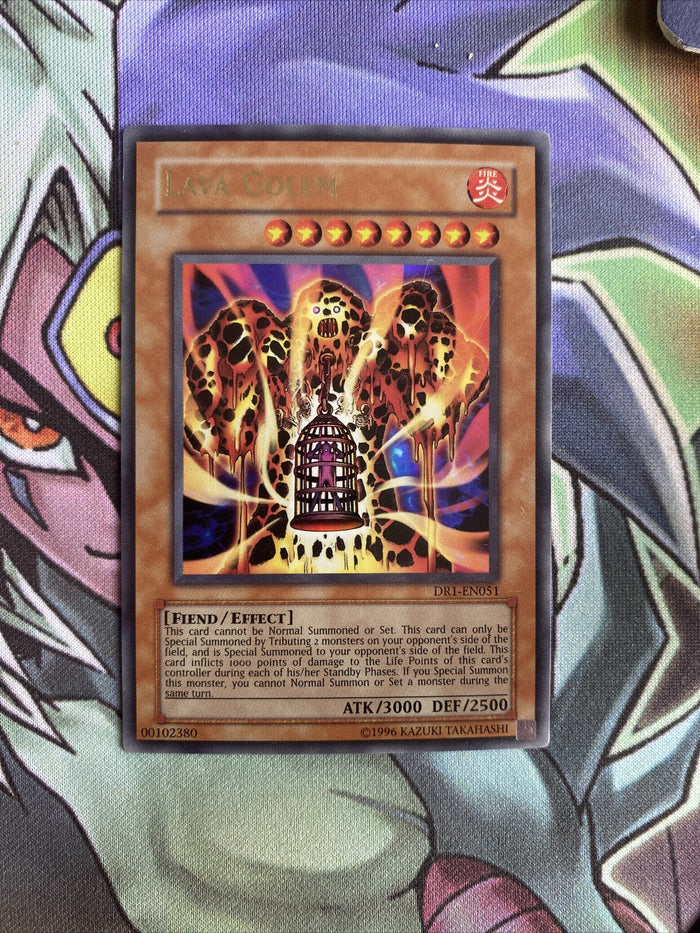 DR1-EN051 Lava Golem Ultra Rare Unlimited Edition NM Yugioh Card