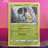 Pokemon Card Calyrex Crown Zenith Holo Rare 017/159 Near Mint