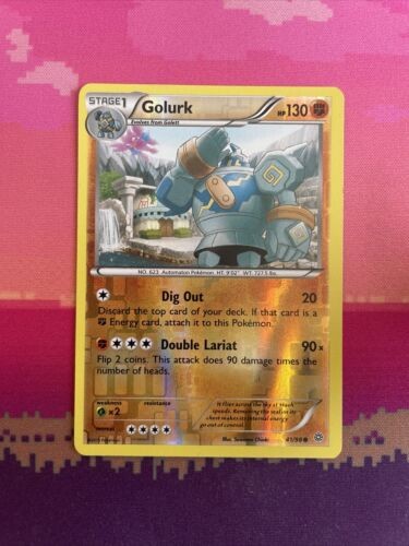 Pokemon Card Golurk Ancient Origins Reverse Holo 41/98 NM