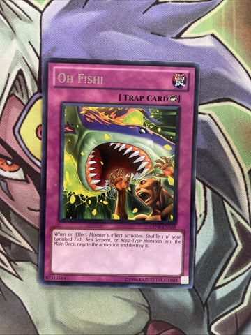 GENF-EN069 Oh Fish! Rare Unlimited Edition NM Yugioh Card