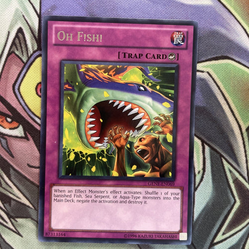 GENF-EN069 Oh Fish! Rare Unlimited Edition NM Yugioh Card