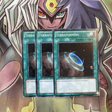 SDLS-EN025 x3 Terraforming Common Excellent Condition Yugioh