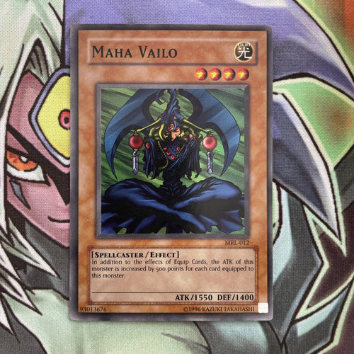MRL-012 Maha Vailo Super Rare Unl Edition NM Yugioh Card