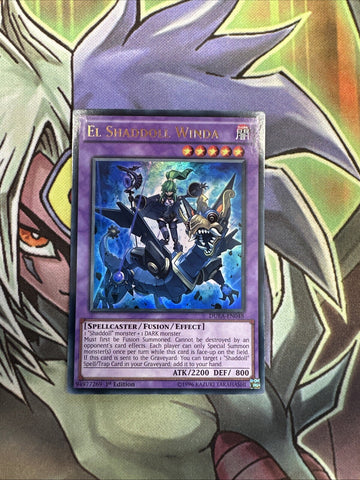 DUEA-EN048 El Shaddoll Winda Ultra Rare 1st Edition NM Yugioh Card