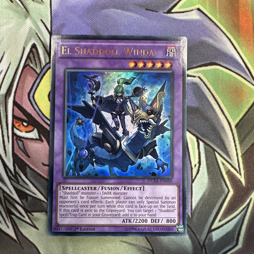 DUEA-EN048 El Shaddoll Winda Ultra Rare 1st Edition NM Yugioh Card