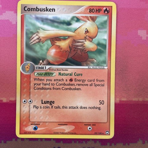 Pokemon Card Combusken EX Power Keeprs Uncommon 29/108 Near Mint
