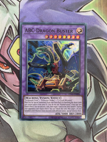 OP13-EN006 ABC-Dragon Buster Super Rare Limited Edition NM Yugioh Card
