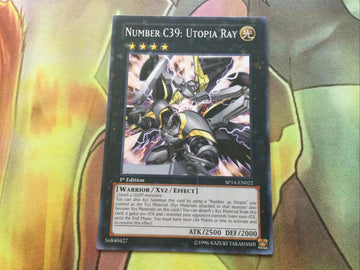 SP14-EN022 Yugioh - Number C39: Utopia Ray - 1st Edition - Starfoil Rare