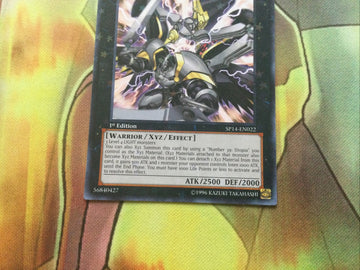 SP14-EN022 Yugioh - Number C39: Utopia Ray - 1st Edition - Starfoil Rare (back)