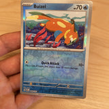 Pokemon Card Buizel MISPRINT HOLO + REVERSE In ONE Obsidian Flames Near Mint