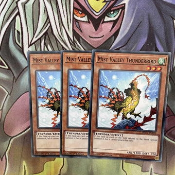 HAC1-EN056 x3 Mist Valley Thunderbird Common Excellent Condition Yugioh